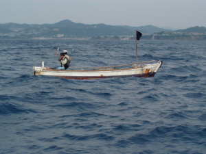 伝馬船の写真